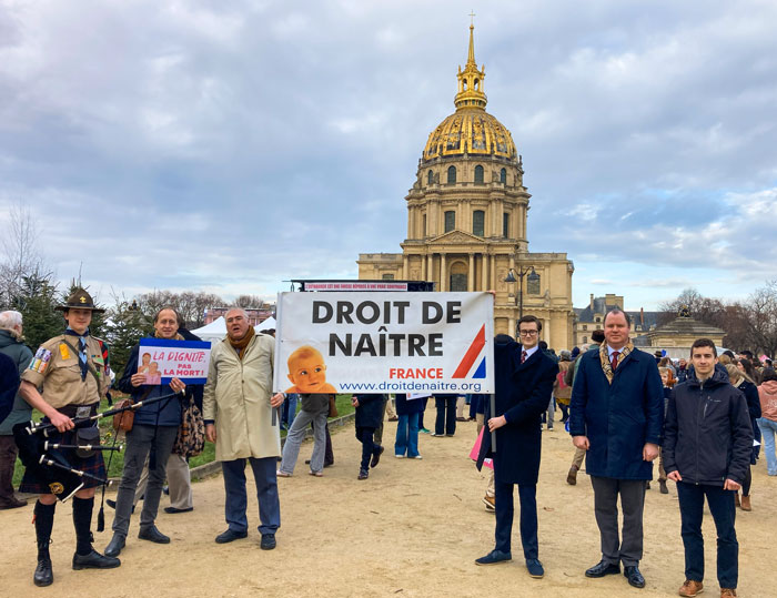 Vibrant March for Life in Paris Fights Back Against Abortion and Euthanasia