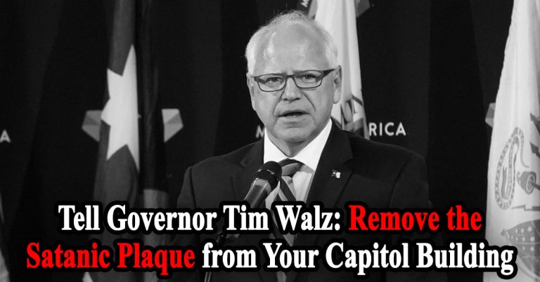 Petition: Remove Satanic Plaque from the Minnesota Capitol