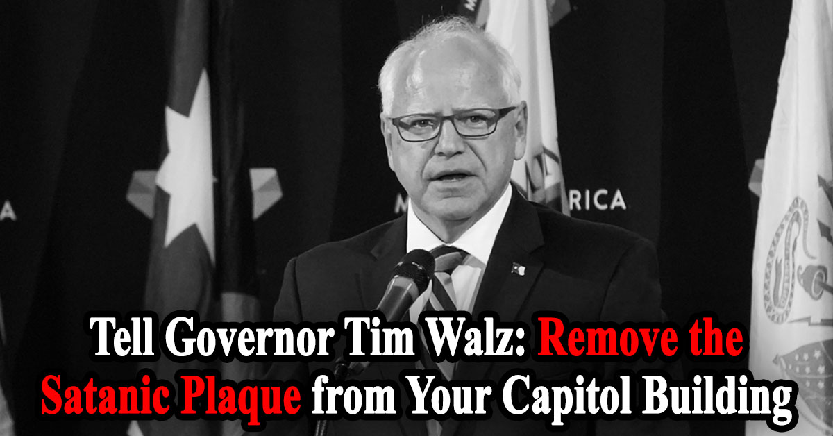 Petition: Remove Satanic Plaque from the Minnesota Capitol