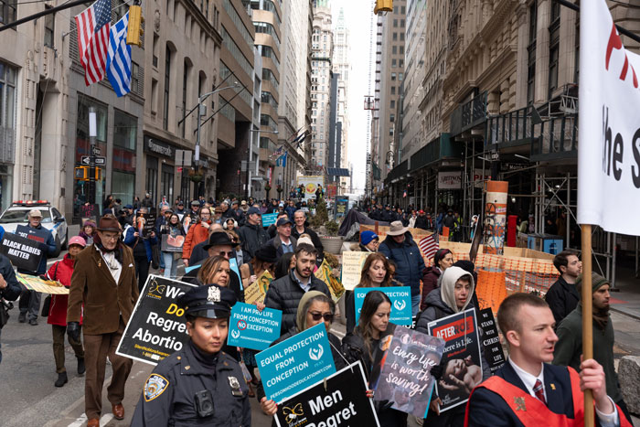 TFP Marches Alongside Determined Pro-Lifers in New York City