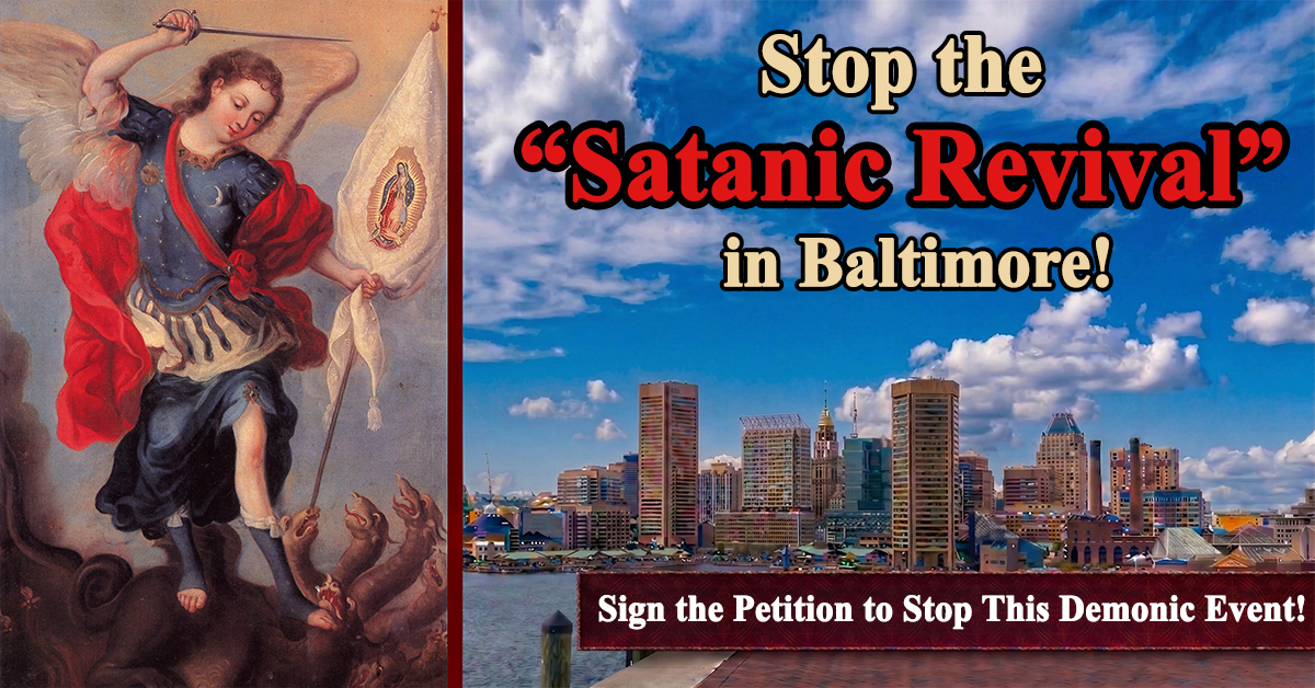 Petition: Stop the Satanic Revival Event in Baltimore