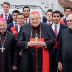 Cardinal Burke Blesses New School Building at St. Louis de Montfort Academy