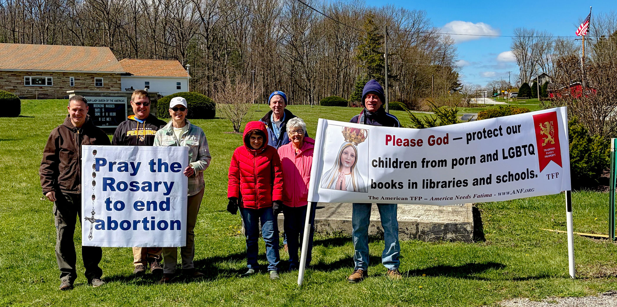 “Protect Our Children” was the Cry from More than 1,200 Public Rosary Rallies Held Across the Nation