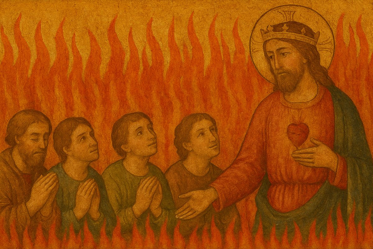 Poor Souls in Purgatory