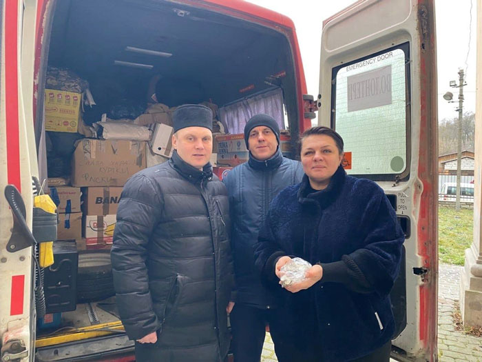 TFPs Offer Spiritual Strength to Ukrainian Under Fire