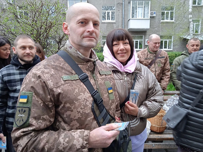 TFPs Offer Spiritual Strength to Ukrainian Under Fire