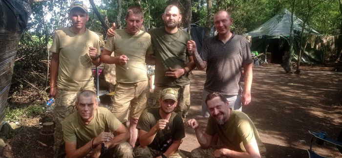 TFPs Offer Spiritual Strength to Ukrainian Under Fire