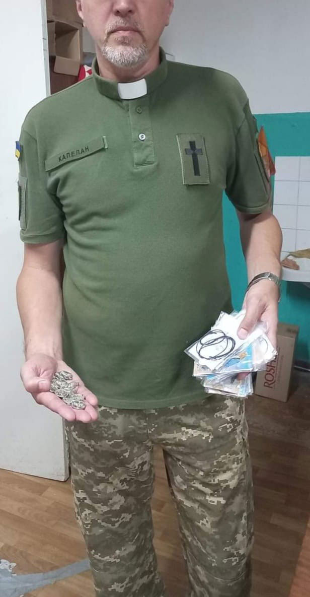 TFPs Offer Spiritual Strength to Ukrainian Under Fire