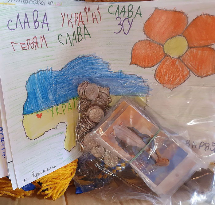 TFPs Offer Spiritual Strength to Ukrainian Under Fire