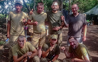 TFPs Offer Spiritual Strength to Ukrainian Under Fire