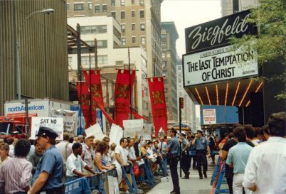 1988 Protest against blasphemy