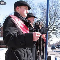 Caleb Petrone joins members of TFP Student Action for a Public Square Rosary at Gettysburg College. About the Public Square Rosary Campaign