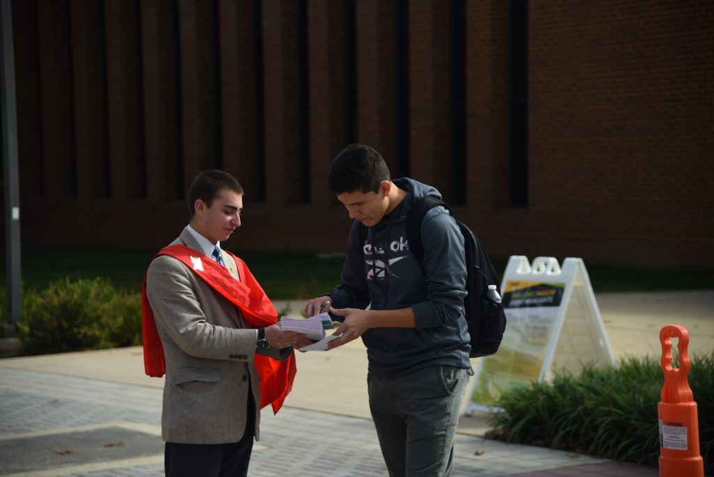 Desperate Pro-Abortion Mob Harasses TFP Volunteers at George Mason University