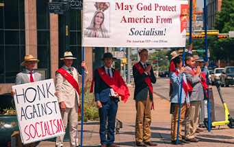 Saint Michael Caravan Arrives at Lone Star State Capital, Austin