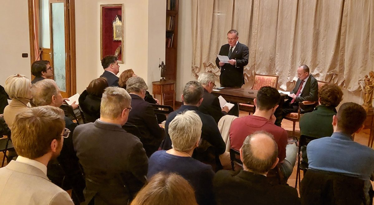 Urgent Book, ‘Return to Order’ Now Launched in Rome and Milan