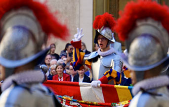 Swiss Guards Swear Their Oaths of Service to God and His Church