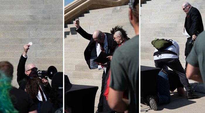 What I Saw at the Kansas State Capitol Black Mass