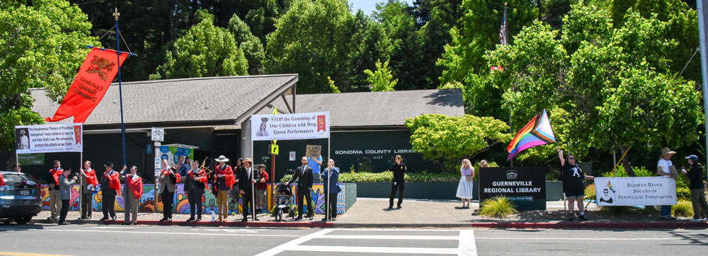 Unhinged Woman Arrested as TFP Protests “Drag Nuns” in California
