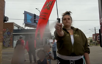 TFP Pepper-Sprayed by Fuming Pro-Abort in St. Paul